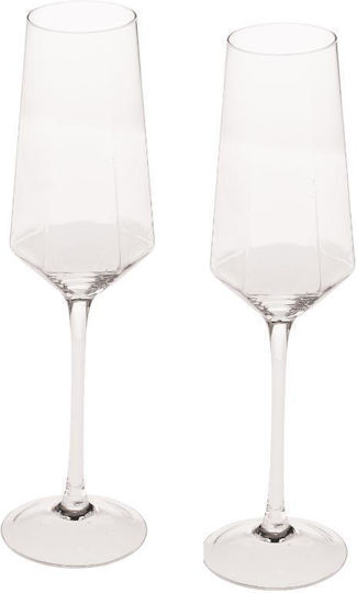 Out of the Blue Set Brillen Champagner Kelch Glas 250ml 2 Stück