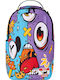 Sprayground Schulranzen Rucksack für Junior High-High School mit Flaschenhalter Mehrfarbig 29 x 15 x 45cm