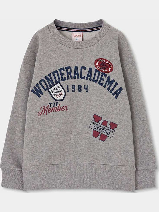 Fleece Bluză și hanorac pentru copii Gri Sweatshirt
