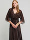Braunes Damen Bolero