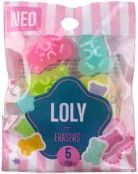 Sazio Radiergummi Loly Bärchen Gummibärchen