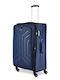Ciak Roncato Large Blue Travel Suitcase 78cm