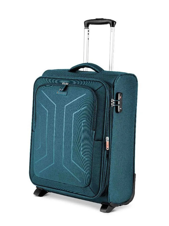 Ciak Roncato Cabin Travel Suitcase Light Blue Height 55cm