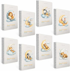 Gipta Spiral Notebook Ruled A4 50 Paper Sheets ...