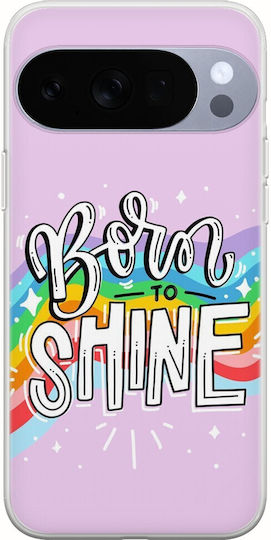 Калъф Born To Shine Google Pixel 10 Pro 5G Гъвкав TPU Прозрачен Силикон
