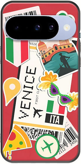 Ticket To Venice Case Google Pixel 10 5g Black TPU Black Silicone