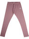 Kids Sports Long Purple Leggings