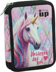Back Me Up Pastel Filled Pencil Case
