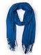 Дамски Шал Син 0043.8308.Н-Royal-Blue
