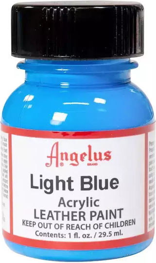 Angelus Leichte Blaue Acryl Lederfarbe 29,5ml