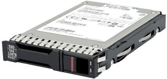 HP SSD 3.8TB τύπου 2.5'' με σύνδεση SAS 3.0 P41537-001