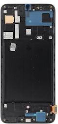 Screen with Touch Mechanism and Frame for Samsung A70 (Black) Screen with Touch Mechanism and Frame for Samsung A70 (Black)