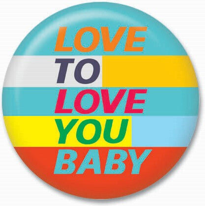 Thinkofme Love Baby 3.8cm Decorative Magnet S260