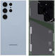 Battery Door Battery Door Adhesive Back Camera Lens Bezel Light Blue For Samsung Galaxy S23 Ultra