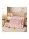 Mia Home Mia Home Babydecken Samt Rosa 110x140cm