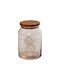 Espiel Helen General Use Vase with Lid Glass Orange 890ml 1pc