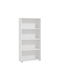 Bestellen 4 Boden Bücherregale Kunststoff Weiß 70x25x142cm