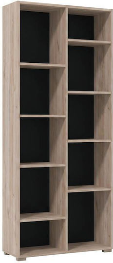 Modulus 5 Βιβλιοθήκη Δαπέδου Πλαστική Γκρι 70x33x177cm