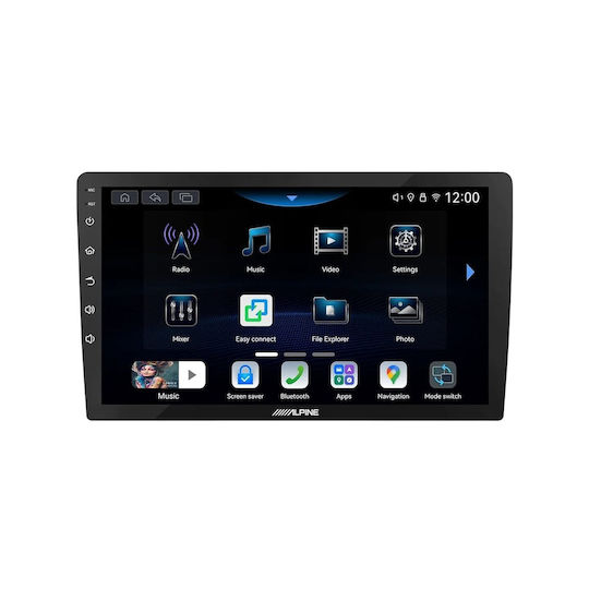 Ine-aw409s Universelles Alpine Navigation 9" Wxga Hd Bildschirm Android 13 Cortex A35 1.50 Ghz 4+64gb Eingebautes Wi-Fi / Bluetooth