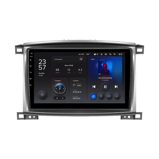 Teyes X1 4G Navigație Auto Toyota Croazieră Pe Uscat LC J100 2002-2007 2+32GB 10.2" IPS Octa-Core 1.6GHz Android 4G Bluetooth 5.1 DSP Variantă B
