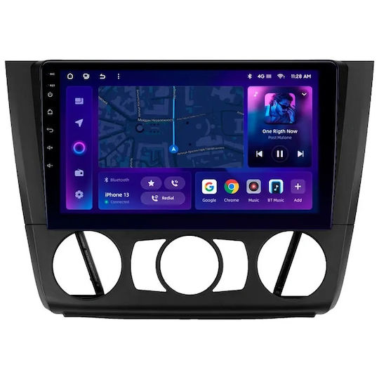 Navigație Auto Moss M3 BMW Seria 1 E81 2004-2013 4+32GB 9" QLED Octa-Core 2GHz Android 4G Bluetooth 5.1 DSP Variantă A