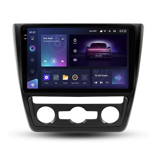 Teyes Cc3 2k Navigație Auto Skoda Yeti 2014-2017 4+64gb 10.36" Qled Octa-core 2ghz Android 4g Bluetooth 5.1 Dsp Variant A