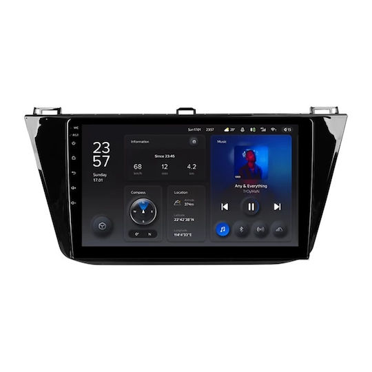 Teyes X1 4G Navigație Auto VW Tiguan 2 2016-2023 2+32GB 10.2" IPS Octa-Core 1.6GHz Android 4G Bluetooth 5.1 DSP Variantă A