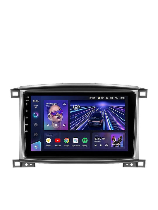 Teyes Cc3 Navigație Auto 360° Toyota Croazieră Pe Uscat Lc J100 2002-2007 6+128gb 10.2" Qled Octa-core 1.8ghz Android 4g Bluetooth 5.1 Dsp Variant