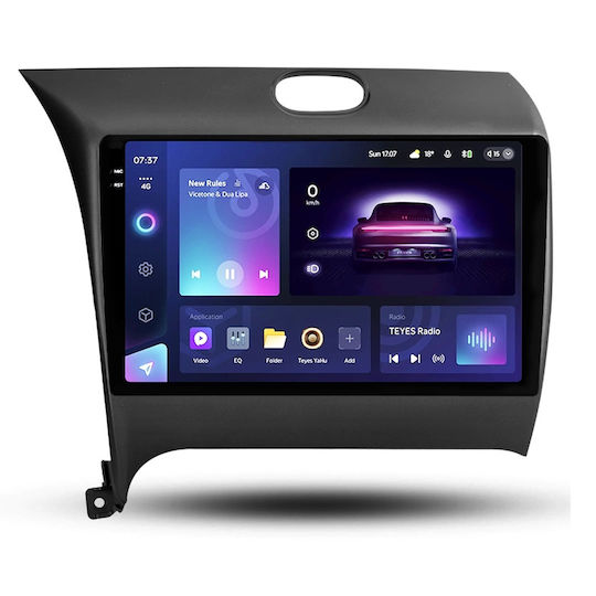 Teyes Cc3 2k Navigație Auto Kia Cerato 3 2012-2017 6+128gb 9.5" Qled Octa-core 2ghz Android 4g Bluetooth 5.1 Dsp Variant C