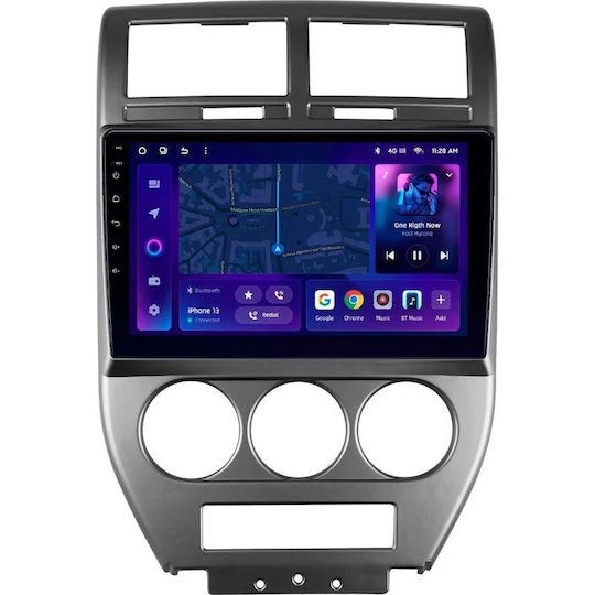 Moss M3 Car Navigation Dodge Caliber 2006-2011 4+32gb 10" Qled Octa-core 2ghz Android 4g Bluetooth 5.1 Dsp