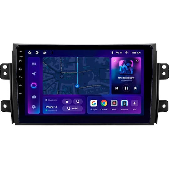 Moss M3 Navigație Auto Fiat Sedici 2005-2014 4+32GB 9" QLED Octa-Core 2GHz Android 4G Bluetooth 5.1 DSP