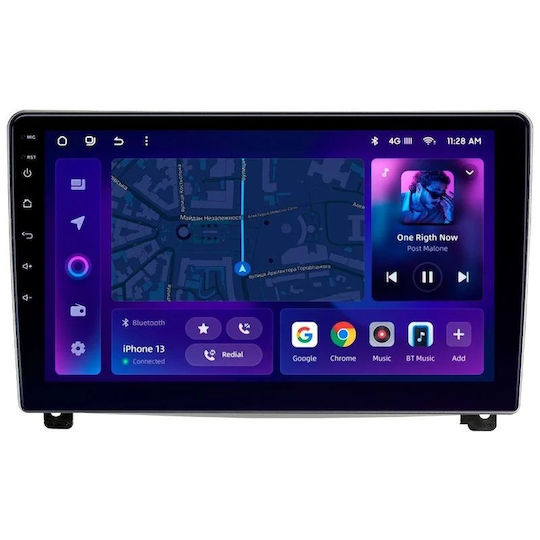 Navigație Auto Moss M3 Peugeot 407 2004-2011 4+32GB 9" QLED Octa-Core 2GHz Android 4G Bluetooth 5.1 DSP Variantă B