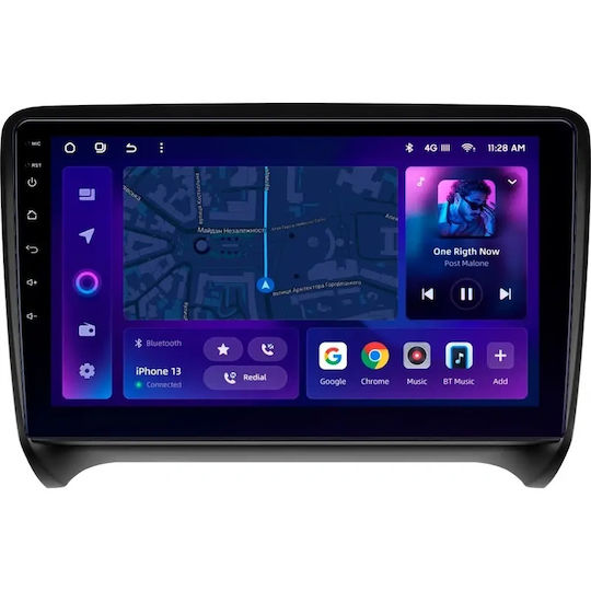 Moss M3 Car Navigation Audi Tt 8j 2006-2014 4+32gb 9" Qled Octa-core 2ghz Android 4g Bluetooth 5.1 Dsp