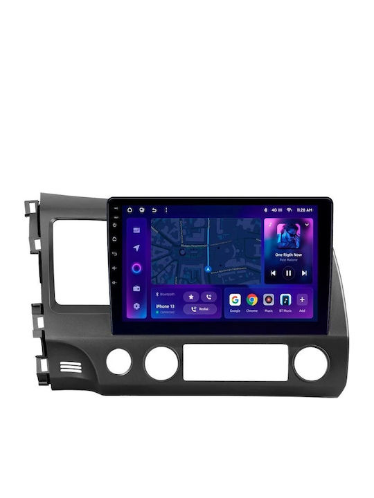 Moss M3 Navigație Auto Honda Civic 8 2005-2012 4+32GB 10" QLED Octa-Core 2GHz Android 4G Bluetooth 5.1 DSP