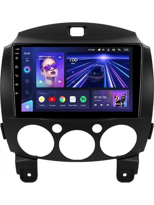 Teyes Cc3l Автомобилна Навигация Mazda Demio 2007-2014 4+32GB 9" IPS Octa-core 1.6GHz Android 4G Bluetooth 5.1 DSP