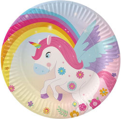 Festa Χάρτινο Πιάτο 23εκ 6 Τμχ Unicorn Festa Χάρτινο Πιάτο 23εκ 6 Τμχ Unicorn