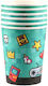 Festa Paper Glass 12cm 6 Pieces Game On