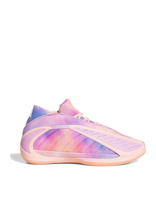 adidas Anthony Edwards 2 Basketball Shoes Pink