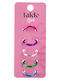 Takk Kinderohrringe Set 5 Ringen – Metallische Reifen