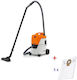 Stihl Прахосмукачка за мокро/сухо почистване 1400W с пластмасов контейнер 20 л Оранжева