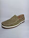 Men's Moccasins in Green Colour