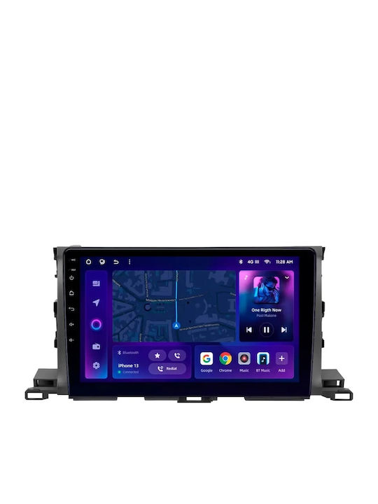 Moss M3 Car Navigation Toyota Highlander 3 2013-2018 4+32gb 10" Qled Octa-core 2ghz Android 4g Bluetooth 5.1 Dsp