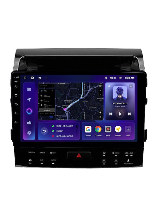 Navigație Auto Moss M3 Toyota Croazieră Pe Uscat 11 J200 2007-2015 Ii 4+32gb 10" Qled Octa-core 2ghz Android 4g Bluetooth 5.1 Dsp Variant C