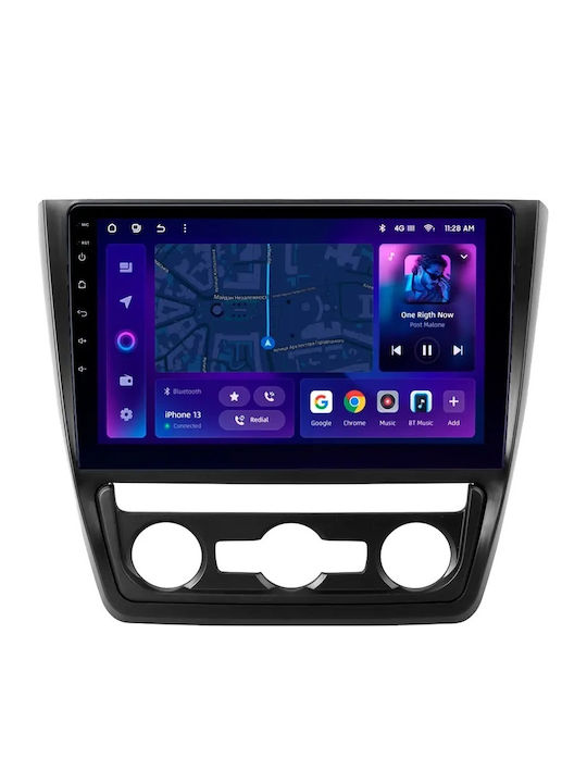 Навигация За Колата Moss M3 Skoda Yeti 2014-2017 4+32GB 10" Qled Octa-Core 2GHz Android 4G Bluetooth 5.1 DSP Вариант A
