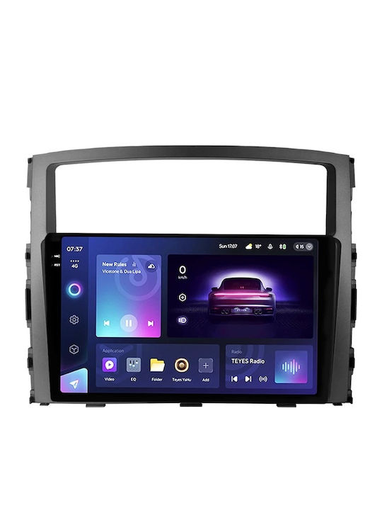 Teyes Cc3 2k Navigație Auto Mitsubishi Pajero 4 V90 2006-2021 4+32gb 9.5" Qled Octa-core 2ghz Android 4g Bluetooth 5.1 Dsp Variant A