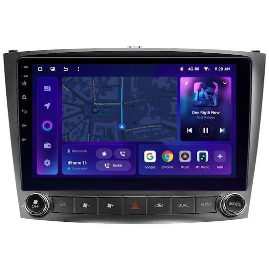 Moss M3 Car Navigation Lexus Is 2005-2013 4+32gb 10" Qled Octa-core 2ghz Android 4g Bluetooth 5.1 Dsp