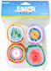 Junior Set of 4 Decorative Ribbons Gofre 35mm 12m