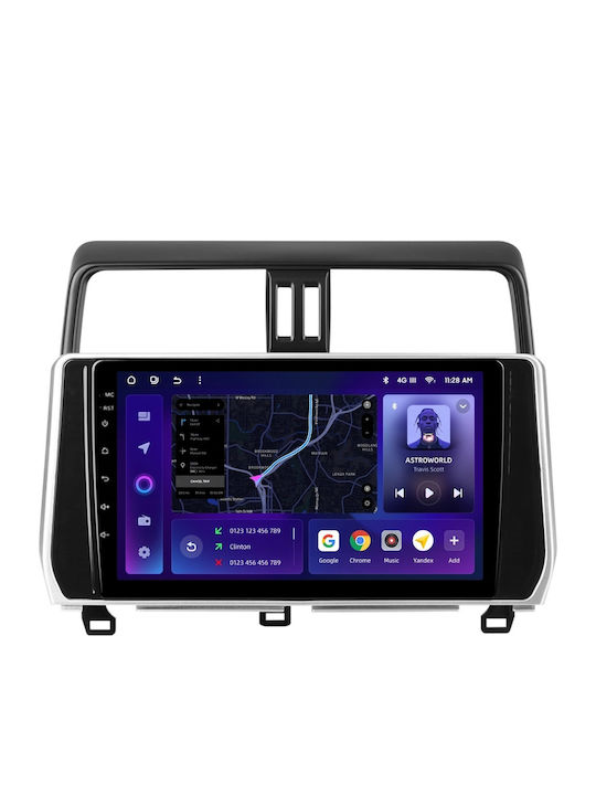 Moss M3 Navigație Auto Toyota Croazieră Pe Uscat Prado J150 2018-2020 4+32GB 10" QLED Octa-Core 2GHz Android 4G Bluetooth 5.1 DSP
