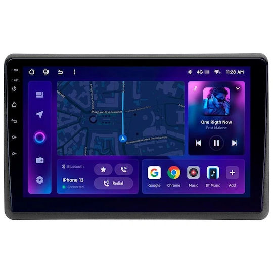 Navigație Auto Moss M3 Renault Master 2010-2019 4+32GB 10" QLED Octa-Core 2GHz Android 4G Bluetooth 5.1 DSP Variantă B