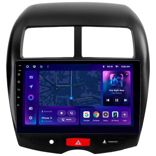 Car Navigation Moss M3 Mitsubishi Asx 1 2010-2016 4+32gb 10" Qled Octa-core 2ghz Android 4g Bluetooth 5.1 Dsp Variant B